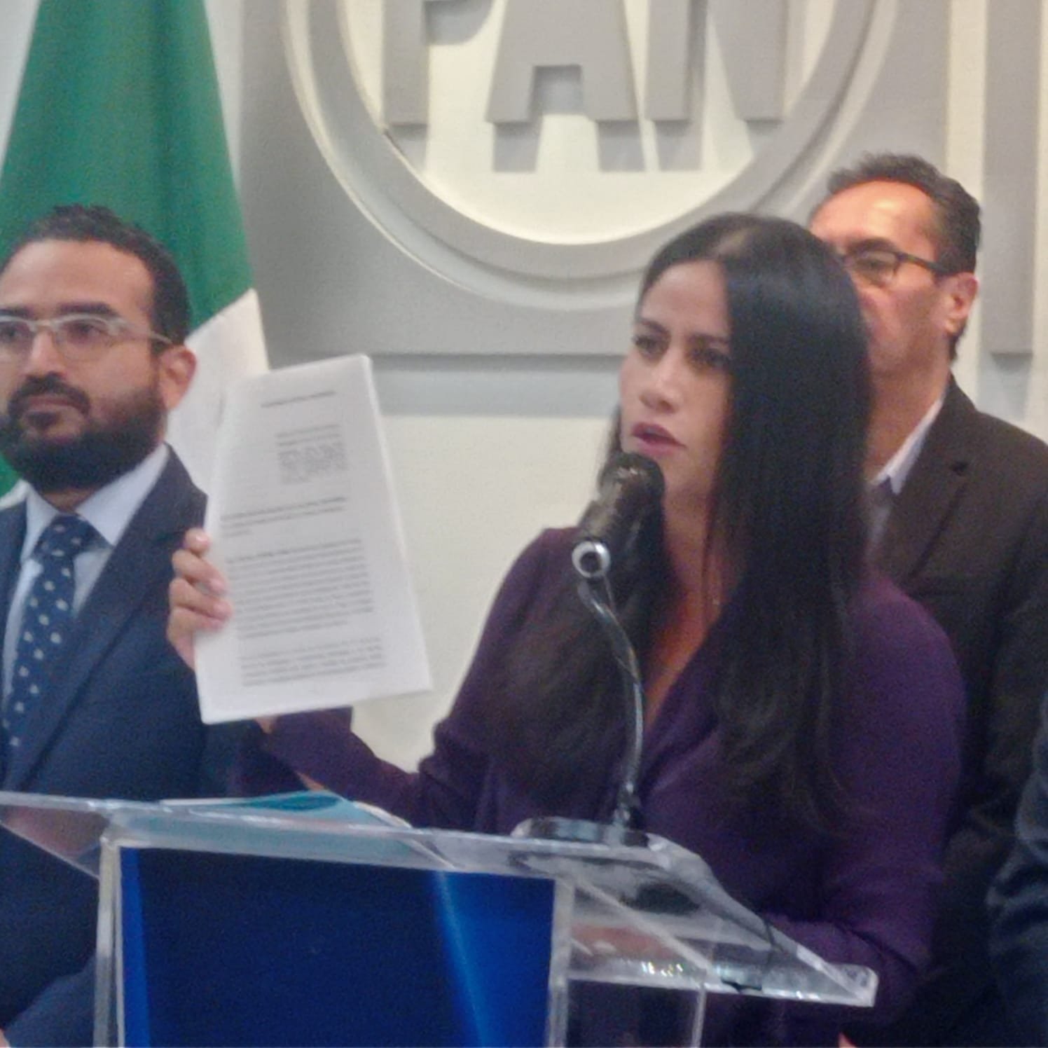 Presenta PAN Veracruz nueva denuncia contra Rocío Nahle por actos